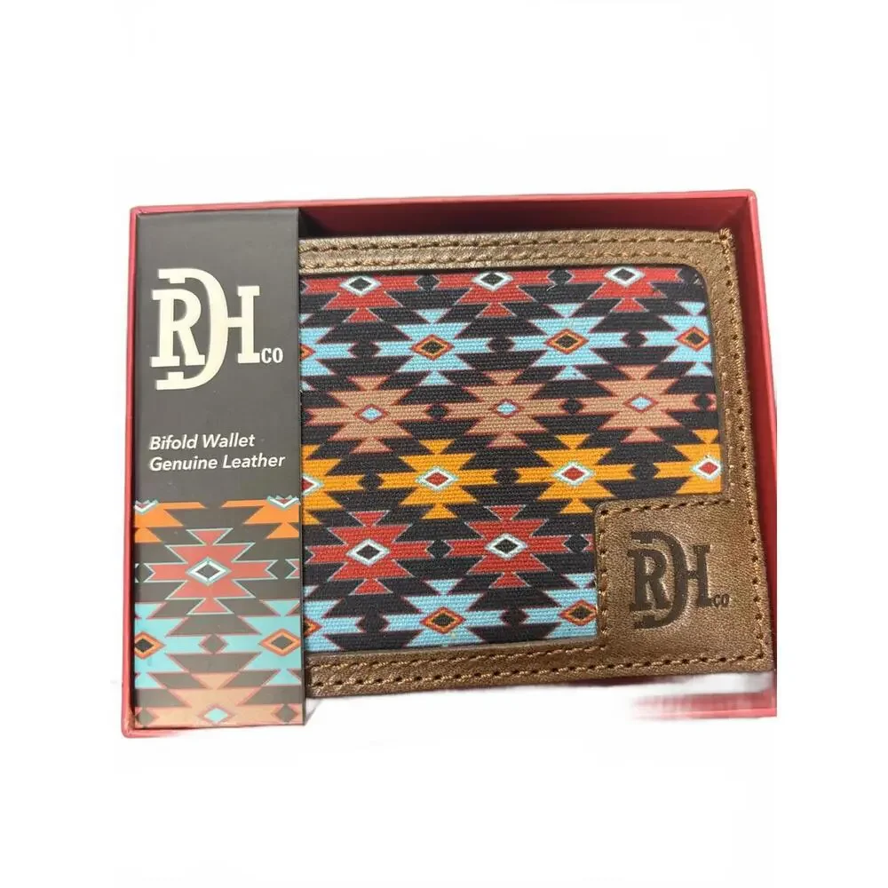 Men’s Red Dirt Hat Co Southwest Bifold Wallet